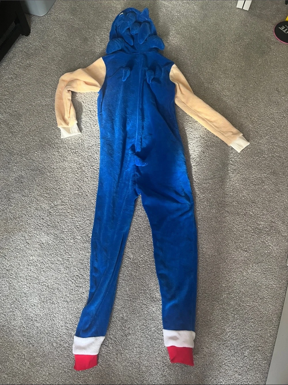 Opposites Sonic-Inspired Adult Costume Onesie - Picture 4 of 6